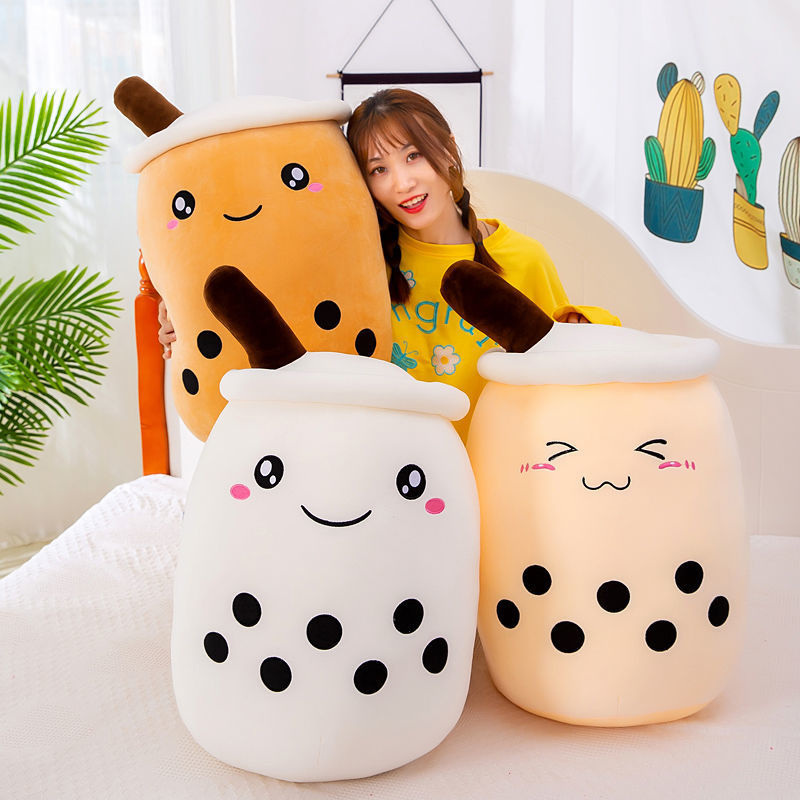 Cute Boba Milk Tea Plush: Soft Stuffed Bubble Tea Cup - Temu