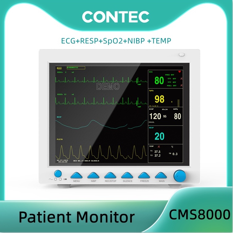 CONTEC PM50 Portable Handheld Mini Patient Monitor ICU Vital Signs