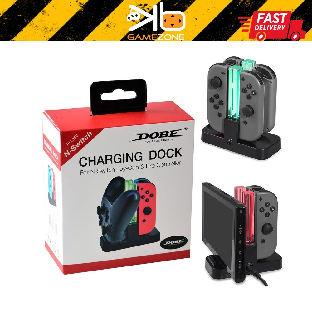 Switch pro controller first charge clearance time