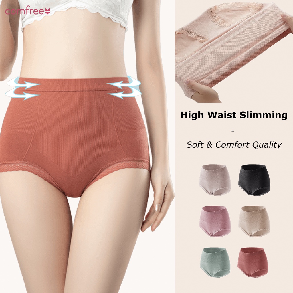 COMFREE High Waist Shapewear Panties Briefs Underwear for Women