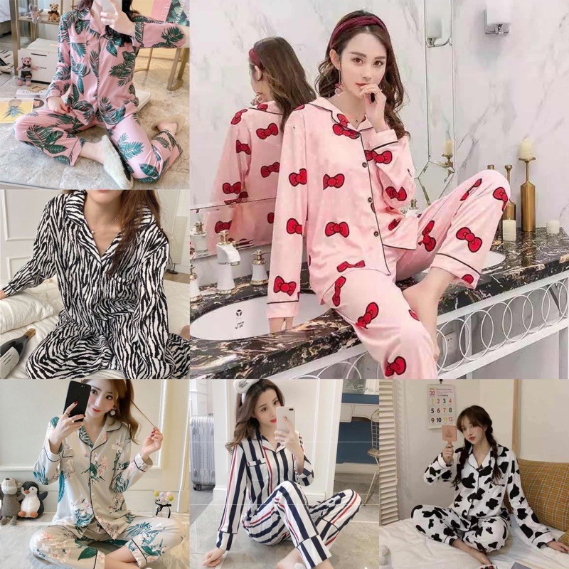 Women NIGHT DRESS Baju Tidur Wanita Baju Tidur Perempuan Pyjamas Women  Pajamas Women Sleepwear Nightwear Night Wear, Women's Fashion, Dresses &  Sets, Traditional & Ethnic wear on Carousell