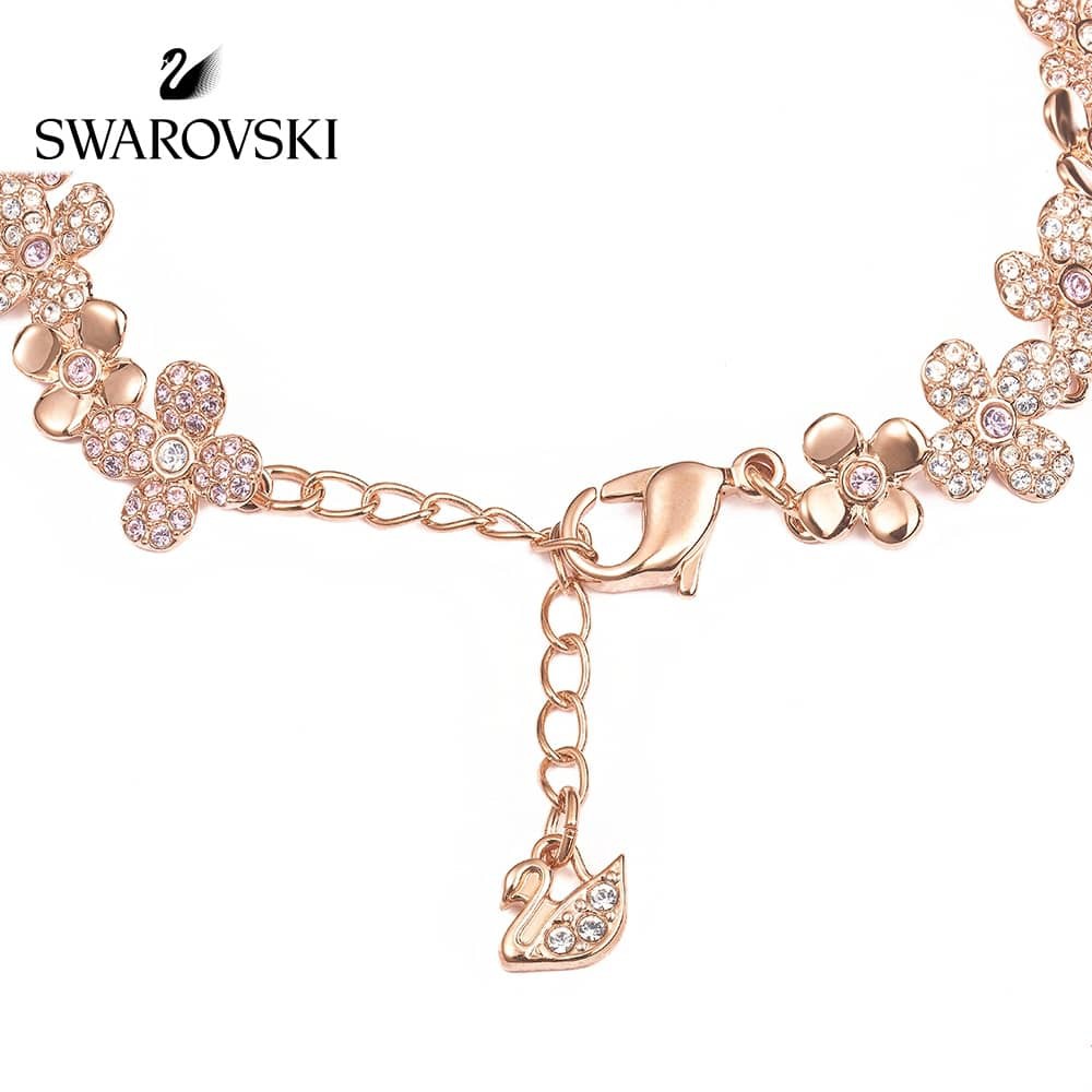 Swarovski deals bracelet flower