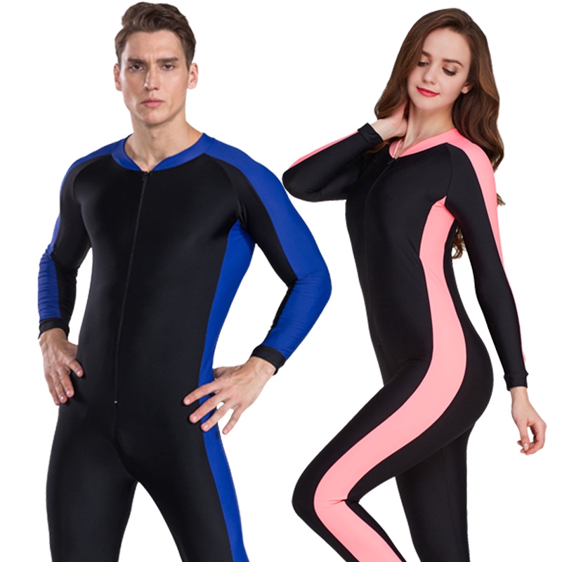 One piece swimsuit sunblock full body swimsuit diving suit