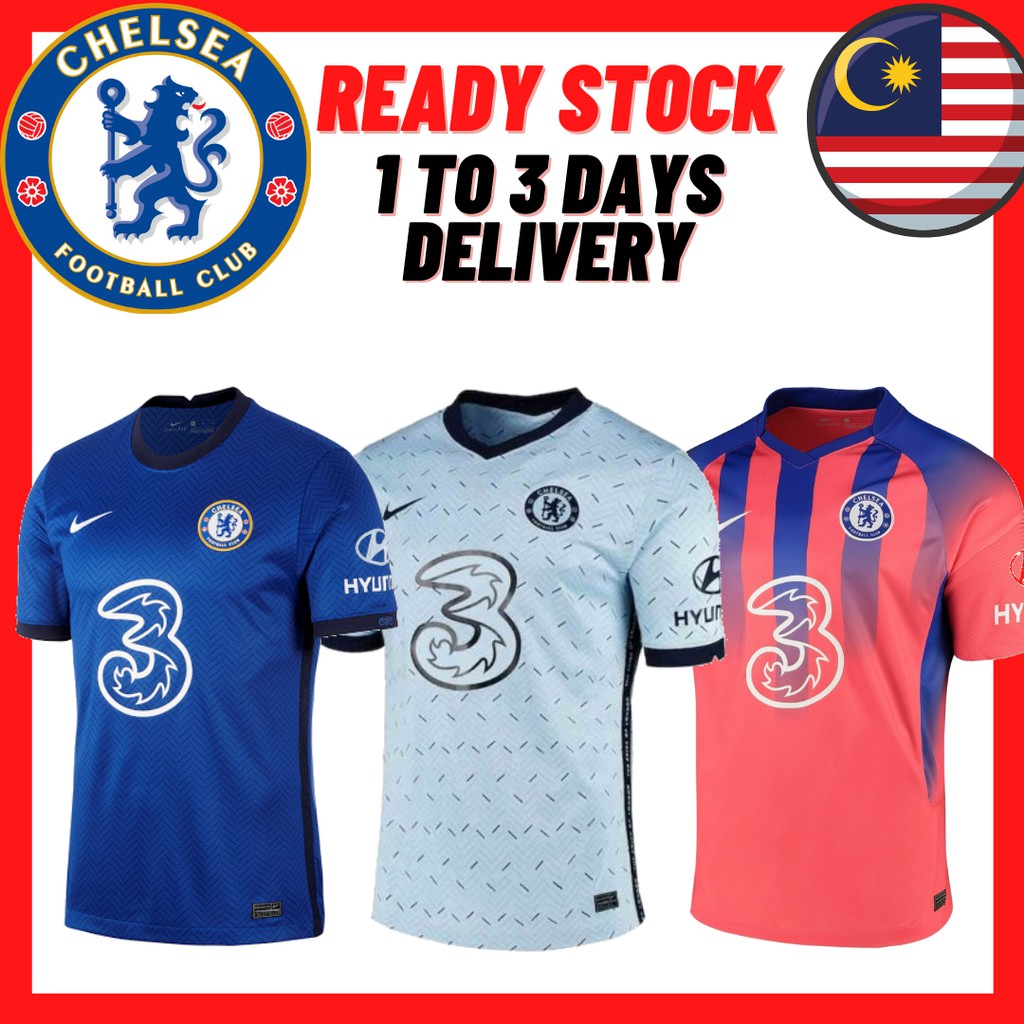 Chelsea Jersey (home, away, third)