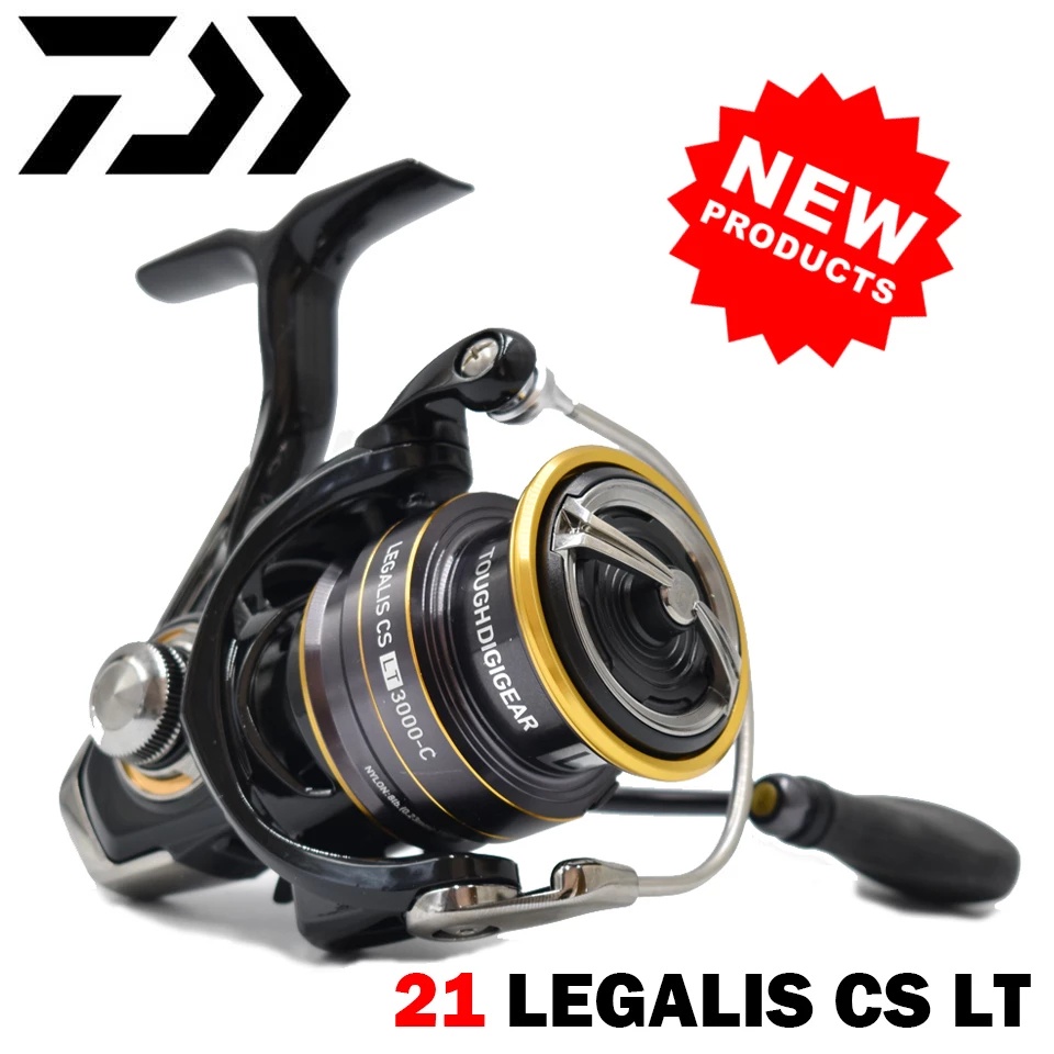 DAIWA Reel CROSSFIRE LT Spinning Fishing Reel 1000-6000 ABS Metail Spool  5-12KG Power Hard Gear Light & Tough Body