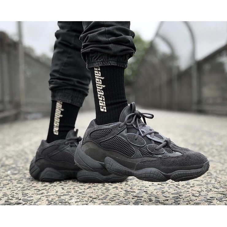 Adidas Yeezy Boost 500 Utility Black | Shopee Malaysia