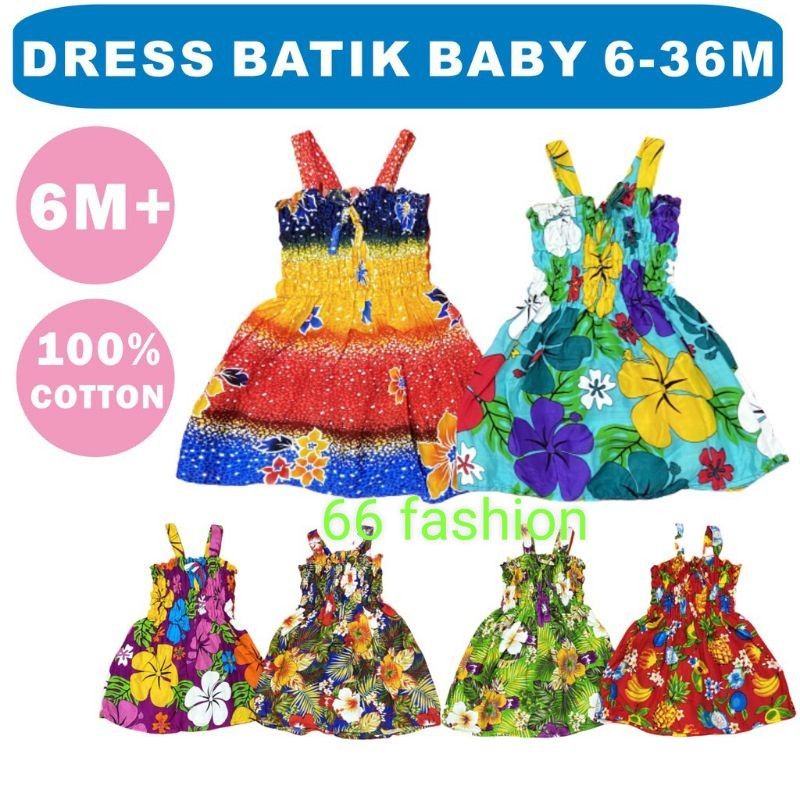 Batik dress for outlet baby girl