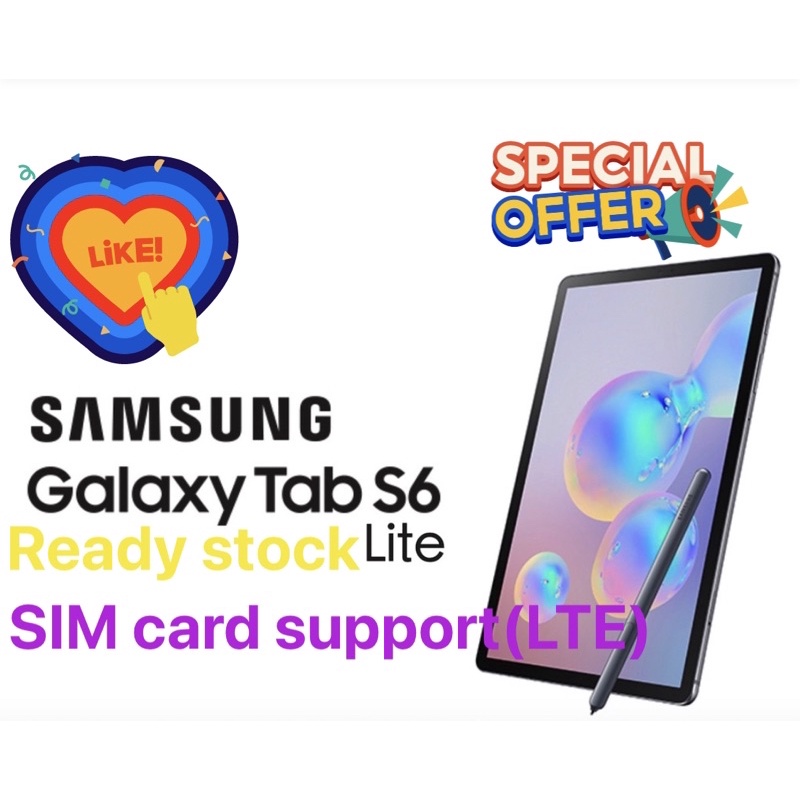 大流行中！ Galaxy Tab S6 Lite LTE (64gb+64gbカード) - PC/タブレット