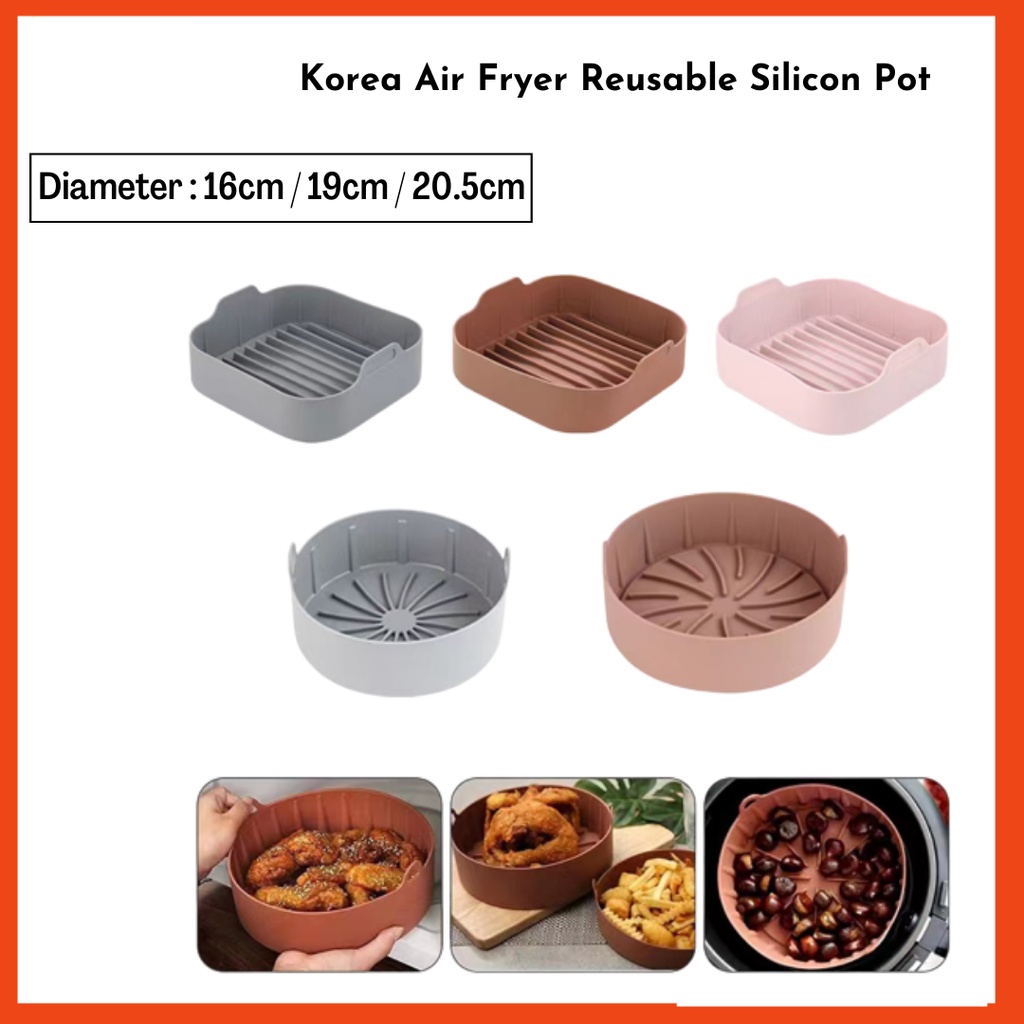 Air Fryer Silicone Pot / Microwave / Made in Korea