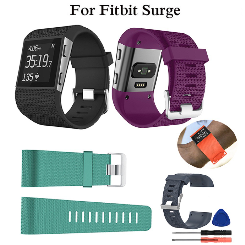 Fitbit surge watch hot sale strap replacement