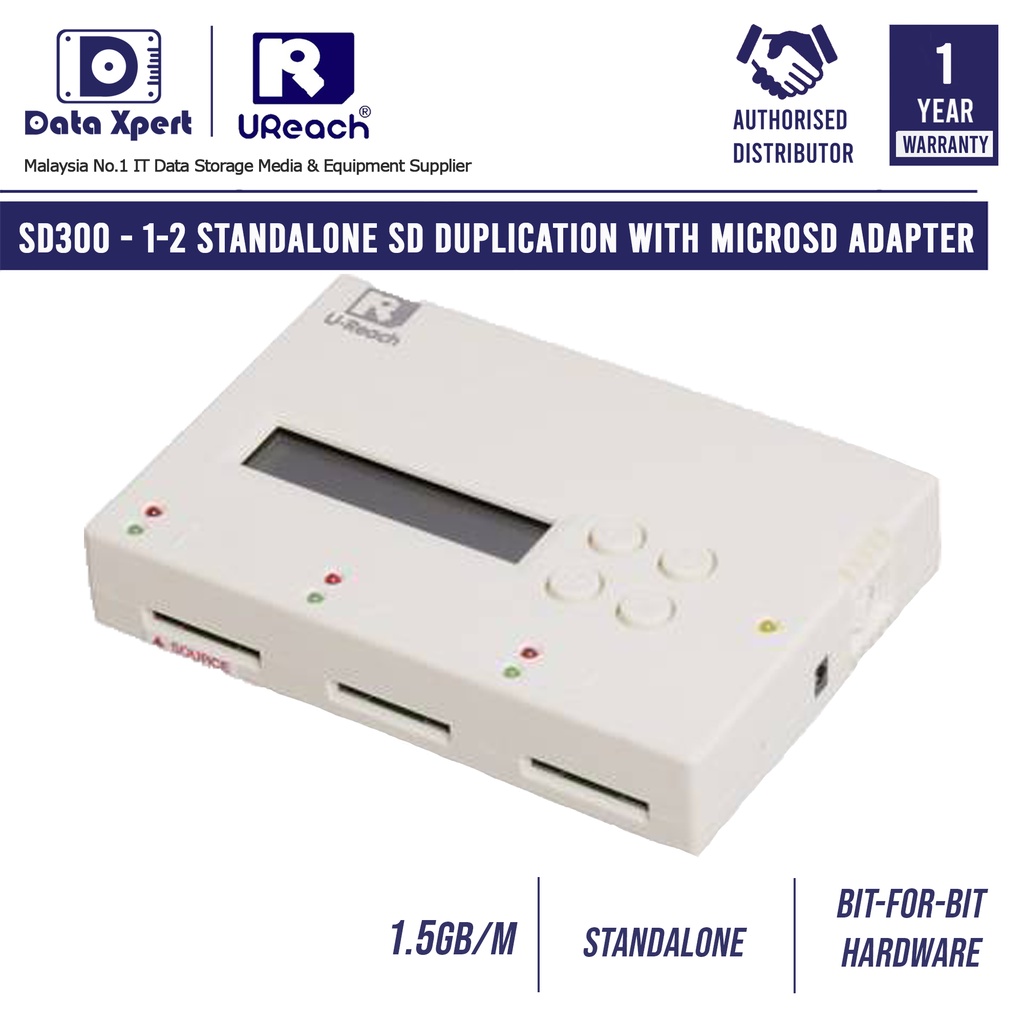  U-Reach Data Solutions SD300 Best Duplicator Portable