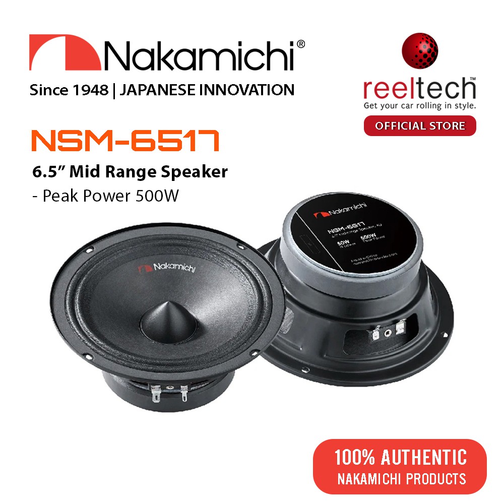 Nakamichi 6.5 sale speakers