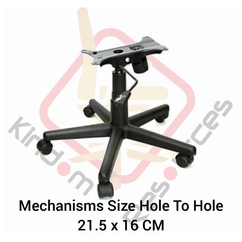 Chair base with online wheels