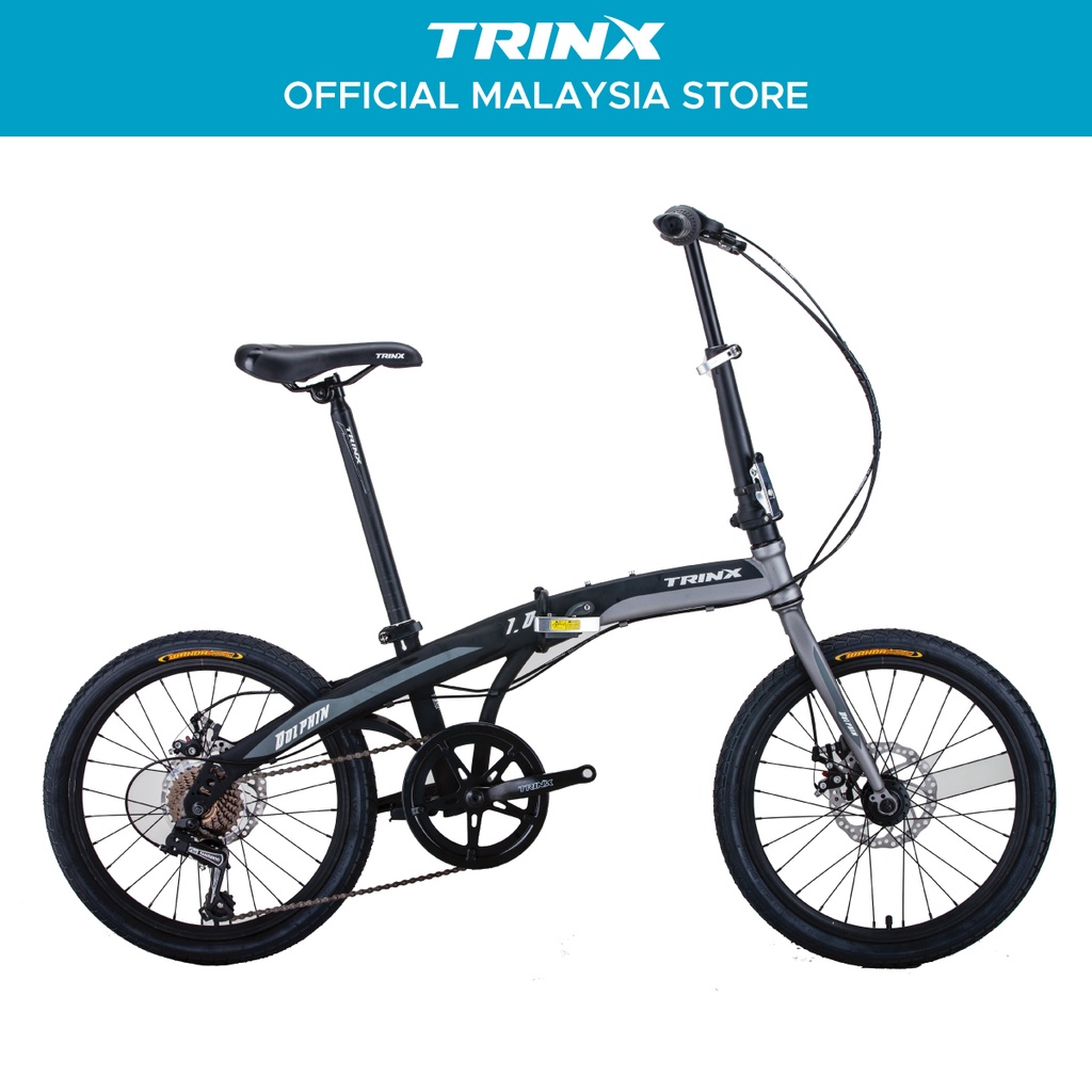 Folding bike hot sale trinx price