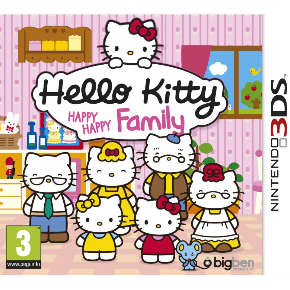 Nintendo 3DS Cia Game] Hello Kitty Happy Happy Family (Europe) | Shopee  Malaysia