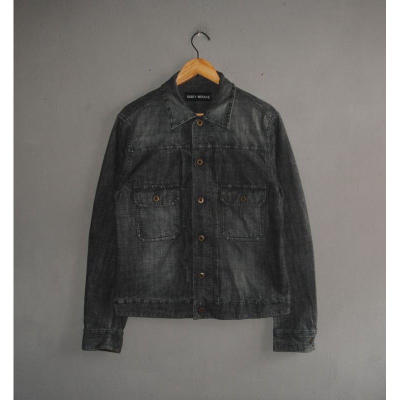 ジャケット・アウター ISSEY MIYAKE 20ss FLAT DENIM JAKET FLAT DENIM – ISSEY MIYAKE ONLINE STORE