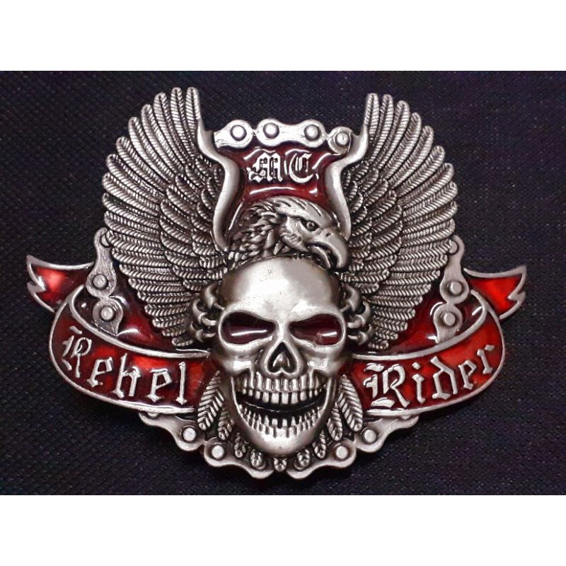 Rebel Rider Belt Buckle