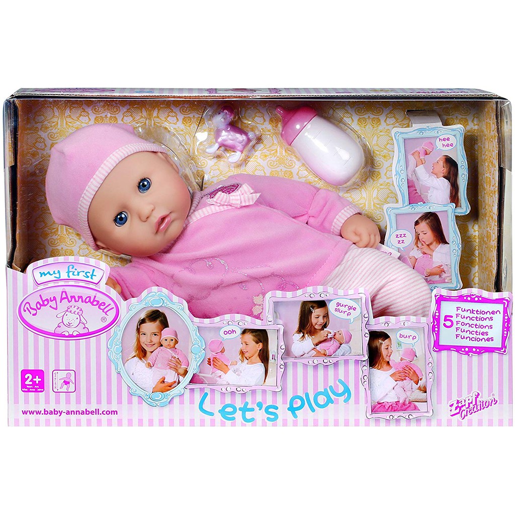 Baby annabell best sale zapf creation doll