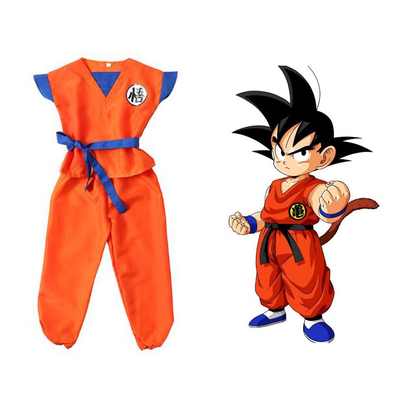 Dragon Ball Z Goku Costume pour garçon, Kid's Anime Algeria