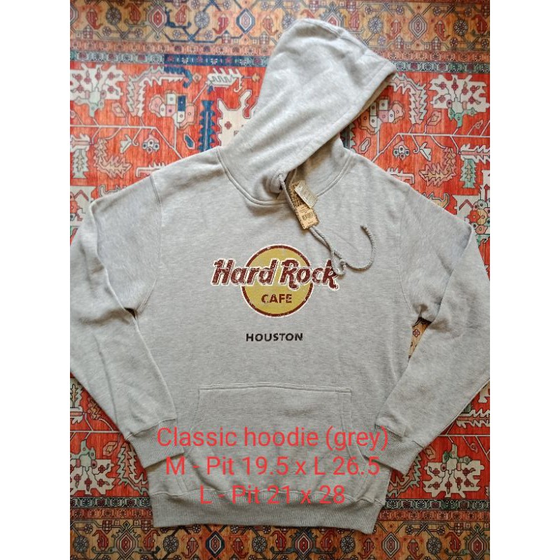 Hard rock cheap grey hoodie