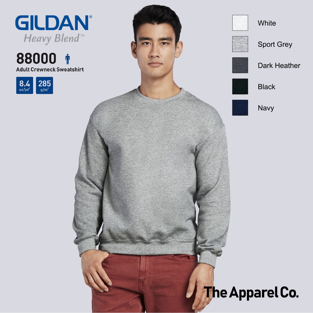 Gildan - Sweatshirt - Dark Heather