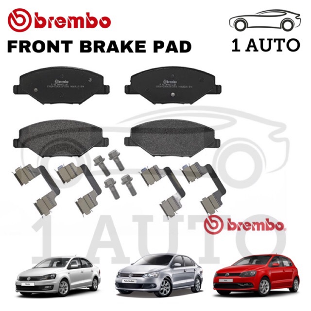 Vw polo 1.2 tsi deals brake pads price