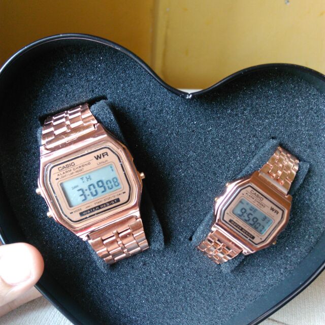 Jam tangan casio hot sale wanita rose gold