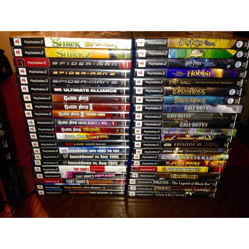 Original high quality PS2 Lot