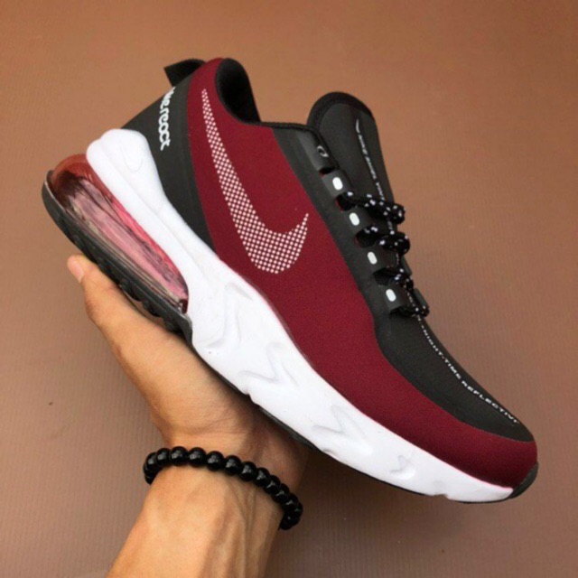 NIKE REACT UTILITY MAROON Shopee Malaysia