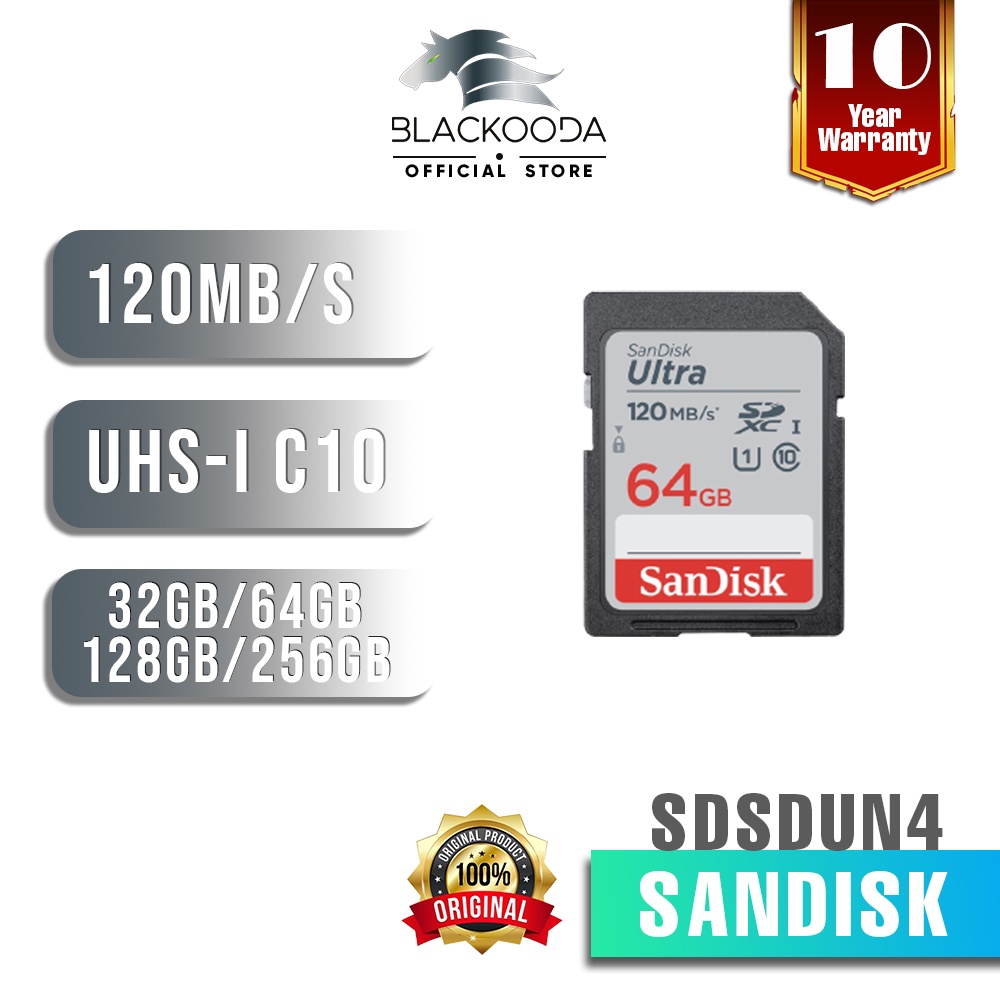 SanDisk Ultra 32GB 64GB 128GB Micro SD C10 SDHC SDXC Flash Memory