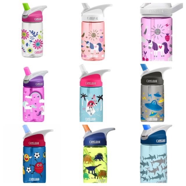 CamelBak Eddy Kids Water Bottle - Unicorns