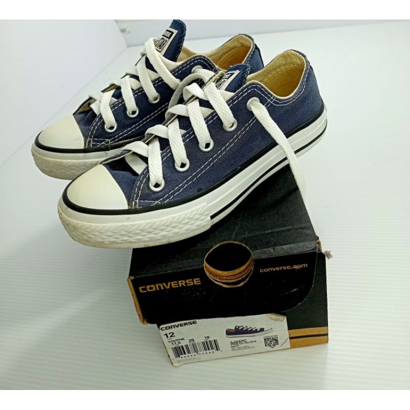 Converse navy outlet original