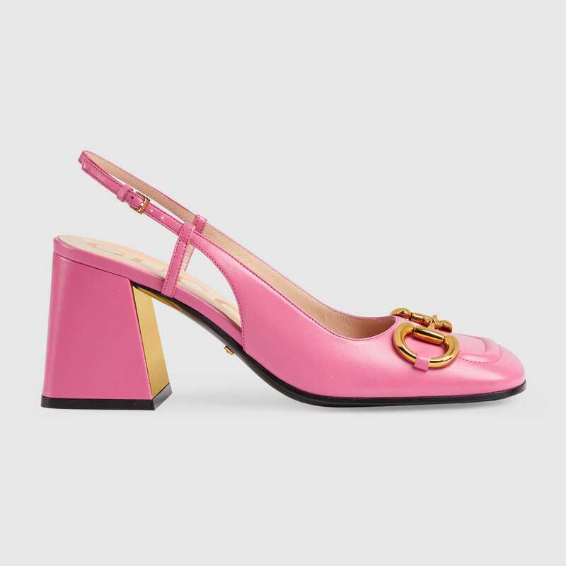 Pink shop gucci heels