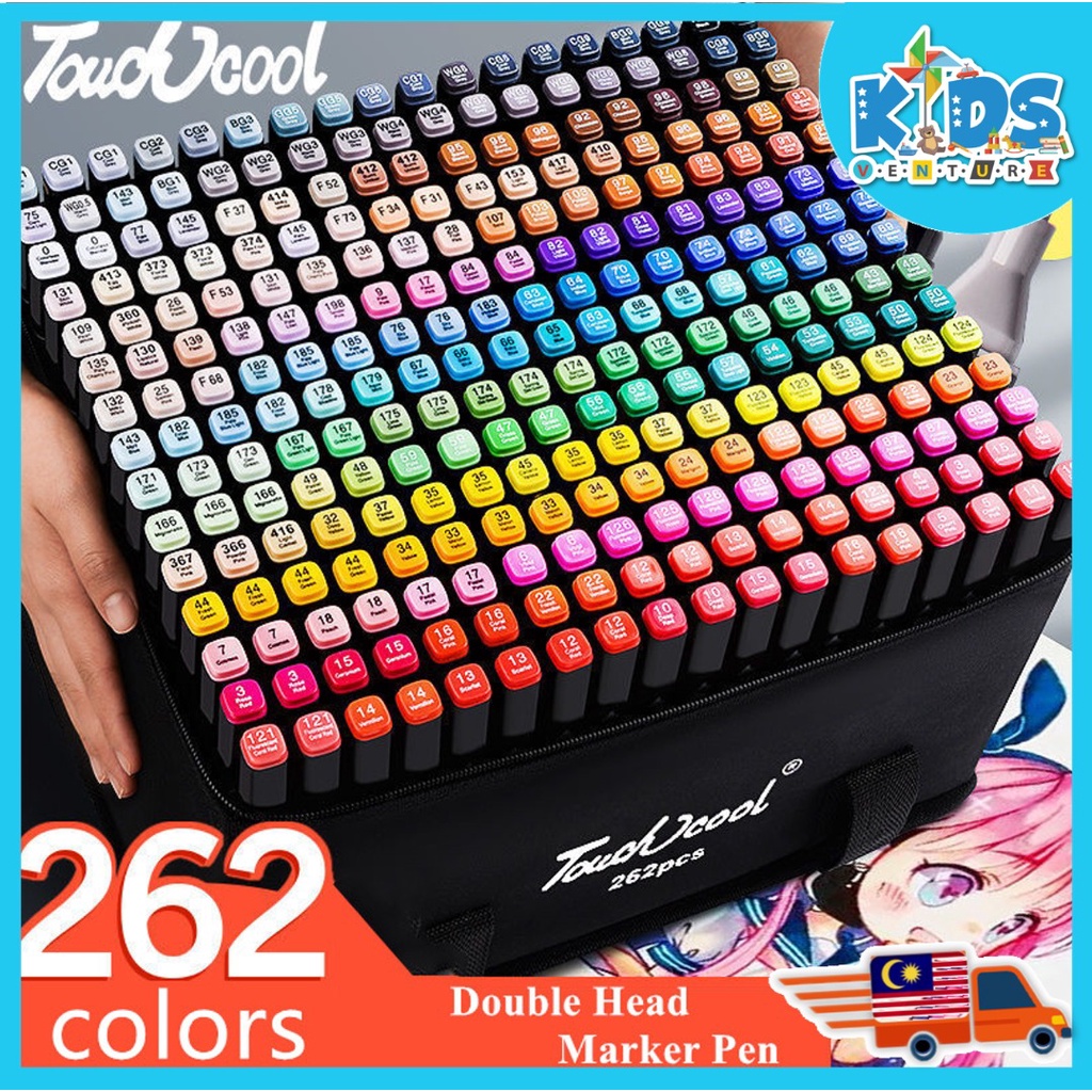 Touch Color Markers 204, Hobbies & Toys, Stationery & Craft, Other  Stationery & Craft on Carousell