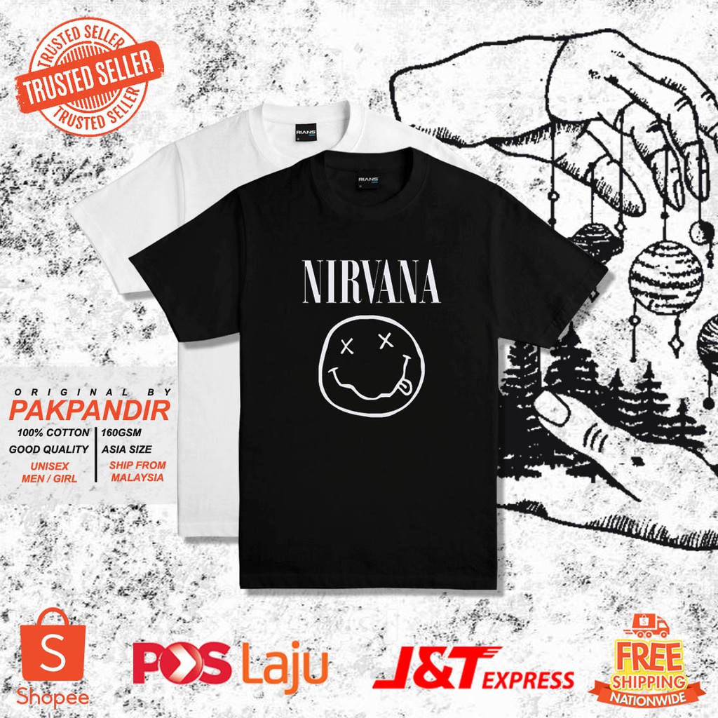 Nirvana shop shirt malaysia