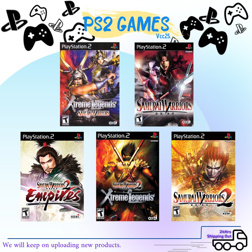 PS2 DISC *Samurai Warriors Games* [100% BRAND NEW] | Shopee Malaysia