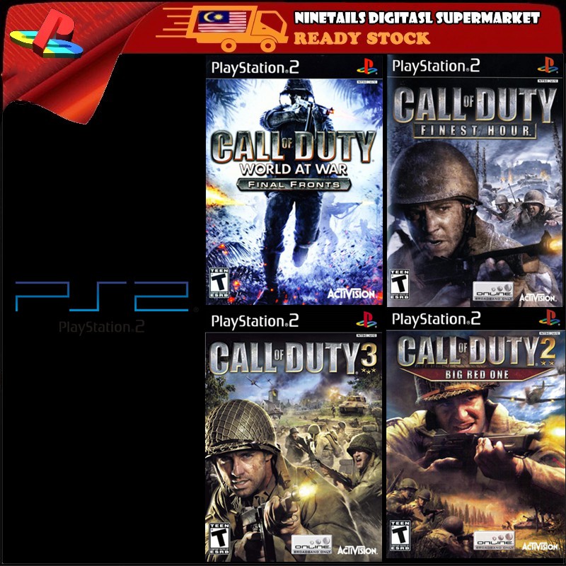 Playstation 2 call of best sale duty games