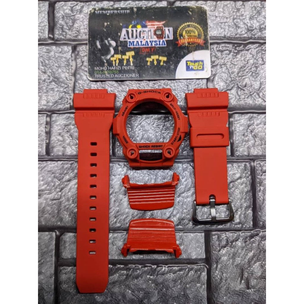 BNB MAT MOTO MERAH RD G7900 GW7900 GR7900 CUSTOM BUCKLE JAPAN