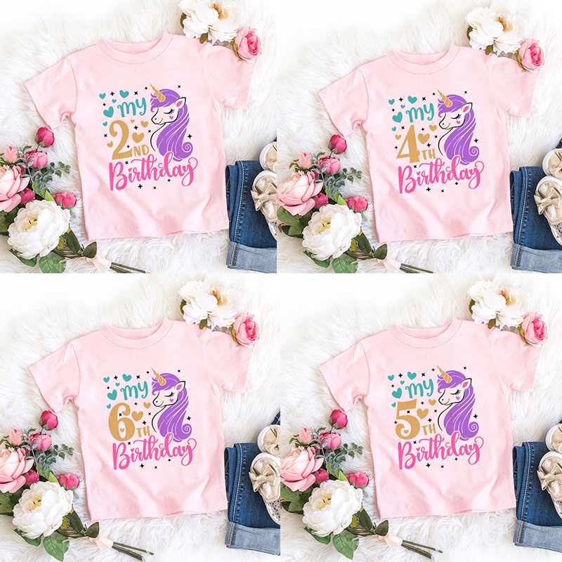 Unicorn best sale birthday clothes