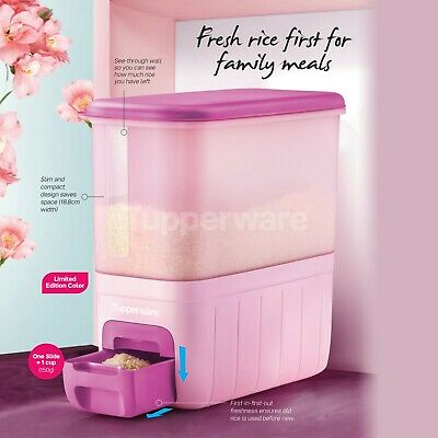 About Space Rice Dispenser 10kg - Pink 