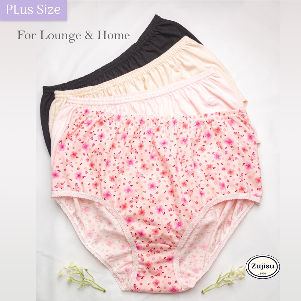 Flower Ladies Briefs Regular & Plus Size Hipster Women's Underwear