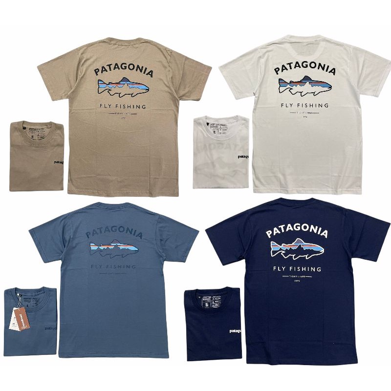 Vintage Patagonia Fly Fishing Tee Shirt, Men's Fashion, Tops & Sets, Tshirts  & Polo Shirts on Carousell