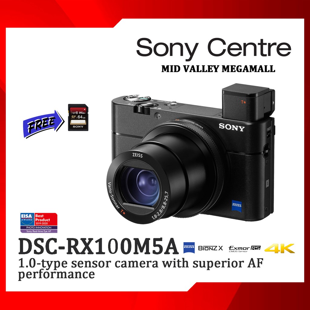 Sony Cyber-shot RX100 VA 4K Compact Camera