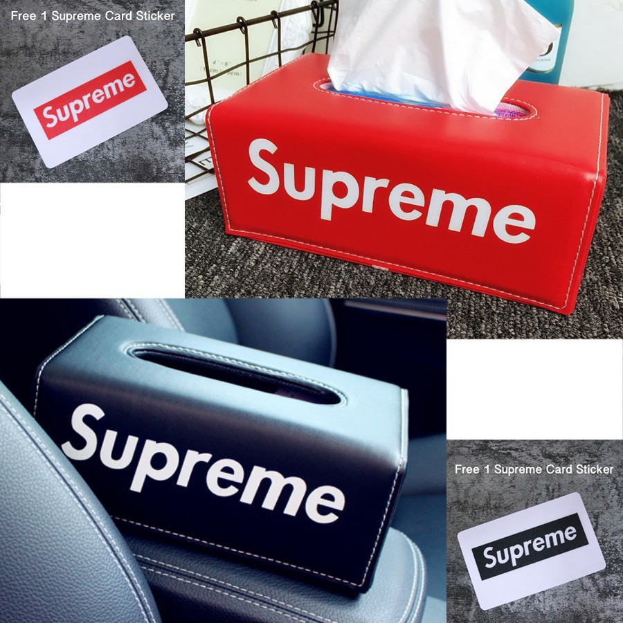 Supreme best sale tissue box