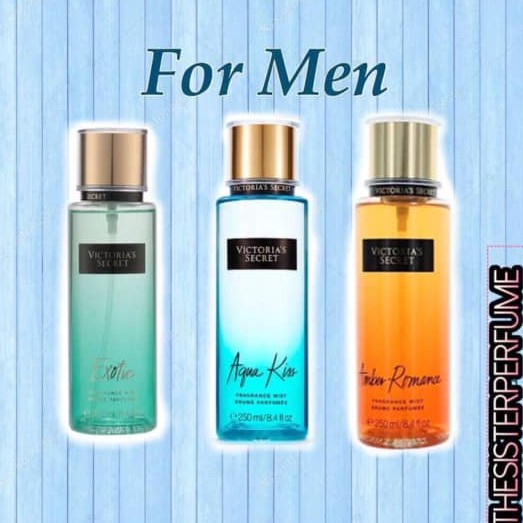 Victoria s secret for men set 3 in 1 fragrance mist 250ml