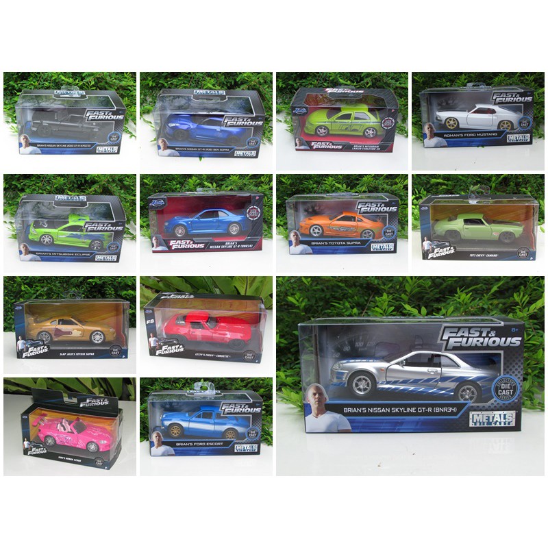 Fast and furious cheap diecast cars 1 32