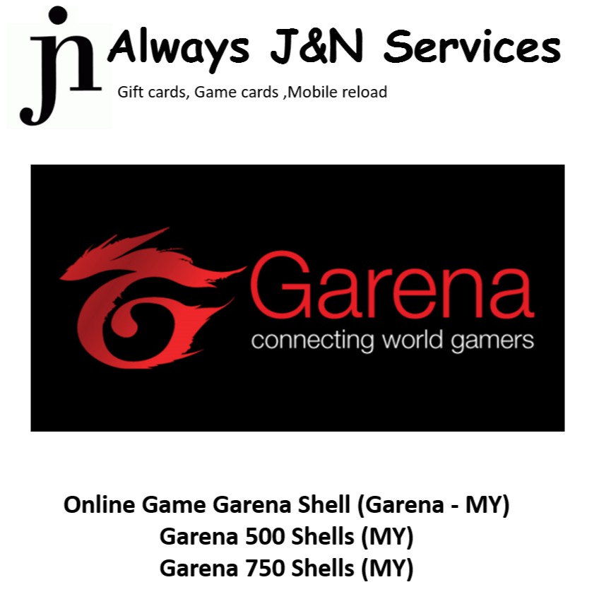 Garena on sale shells online