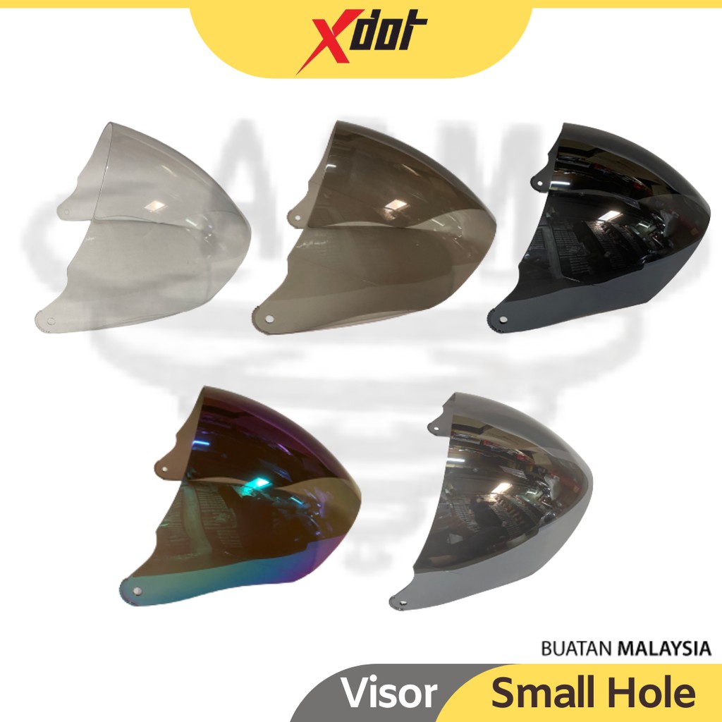 XDOT Small Hole G618 Helmet Visor X Dot G 618 G618N Original Clear