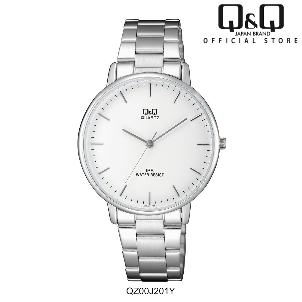 Q&q quartz water resistant discount 3 bar stainless steel back