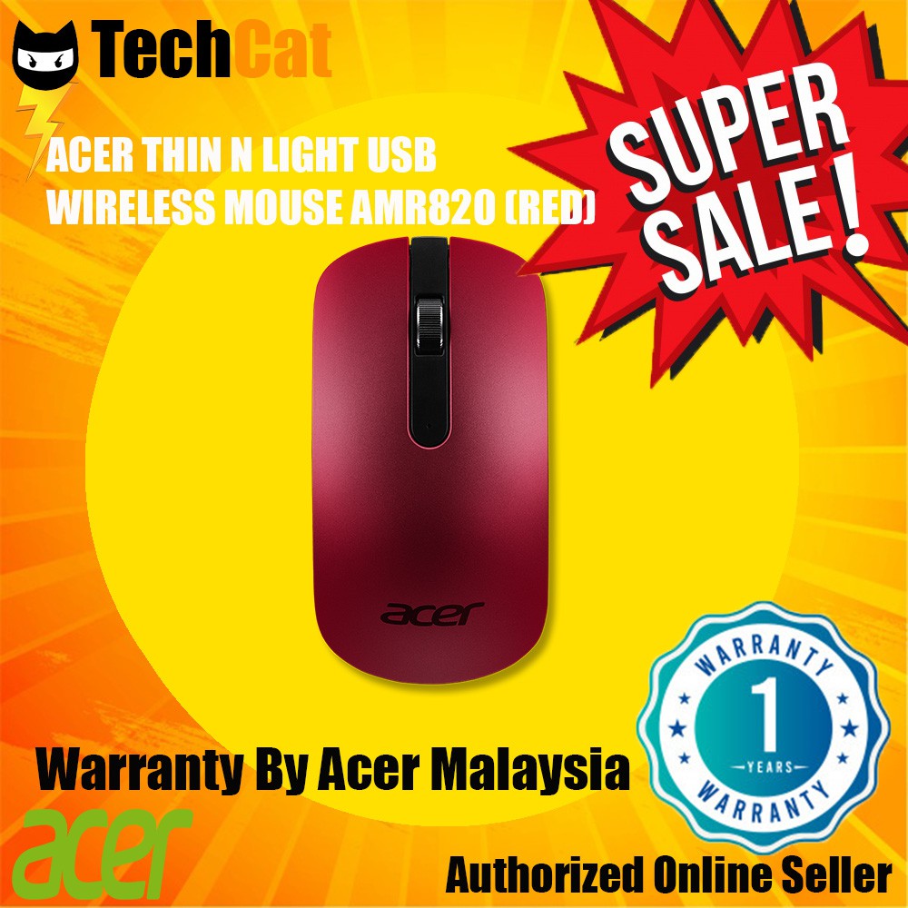 Wireless mouse deals red light